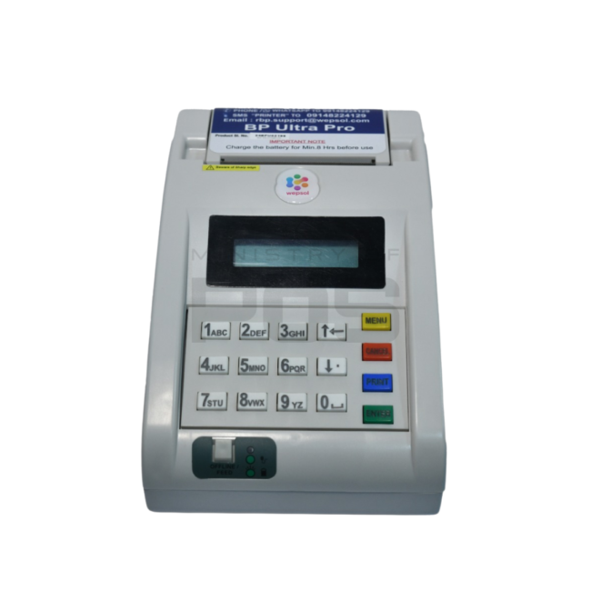 Wepsol BP Ultra Pro Electronic Billing Machine - Image 2