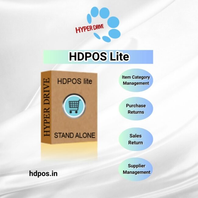 HDPOS Lite - Billing Software for Restaurants / Hotels / Salon / Spa / Grocery Store