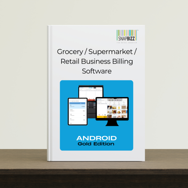 SnapBizz Retail Business Billing Software for Android (Gold Edition)