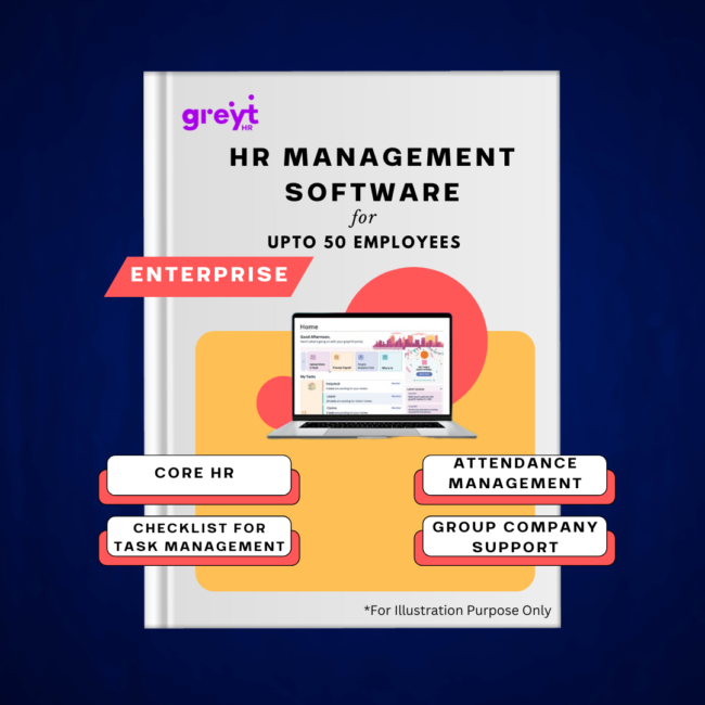 GreytHR HRMS – HR Management Software For Upto 50 Employees (Enterprise Version)