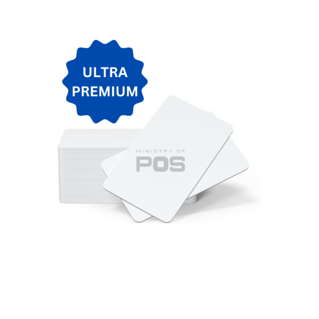 Ultra Premium PVC Blank White Cards (Pack of 250)